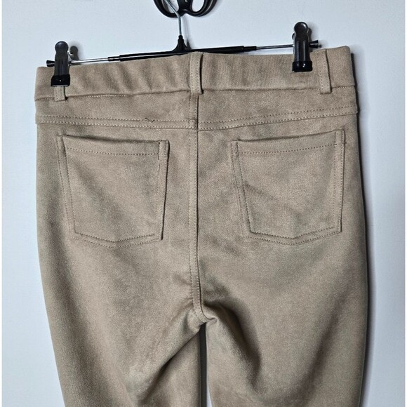 NWT Philosophy Neutral Faux Suede Skinny Pants Fall Office Work Preppy Size XS - Picture 6 of 8
